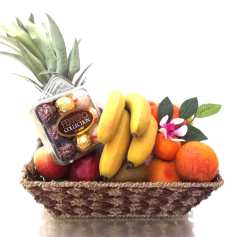 Fruit Basket Gift + Chocolate